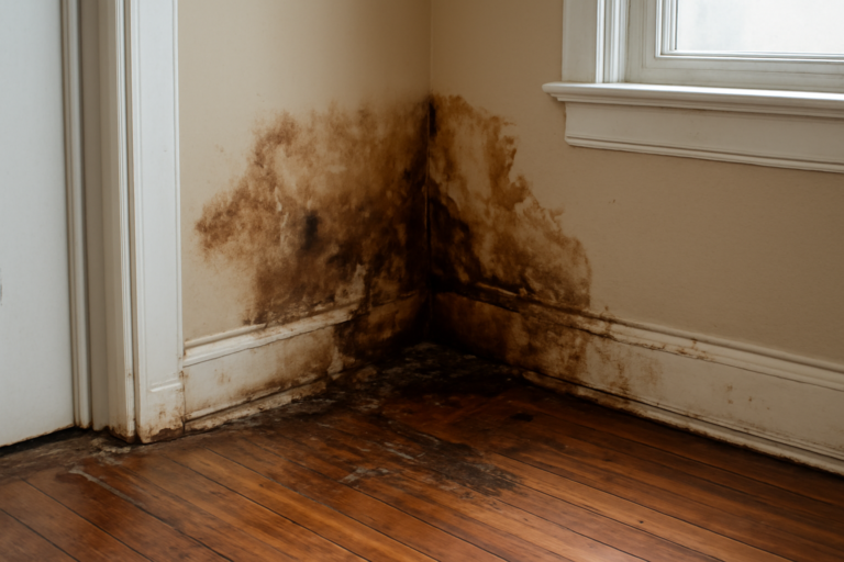 Slab Leak Water Damage Restoration